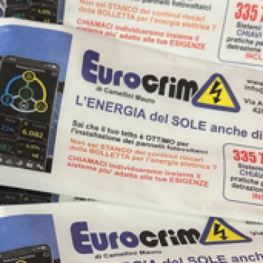 Eurocrima al fianco del territorio